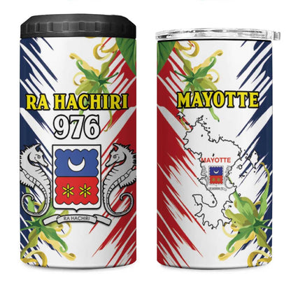 Afro Ra Hachiri 976 4 in 1 Can Cooler Tumbler Coat Of Arms France Flag Style