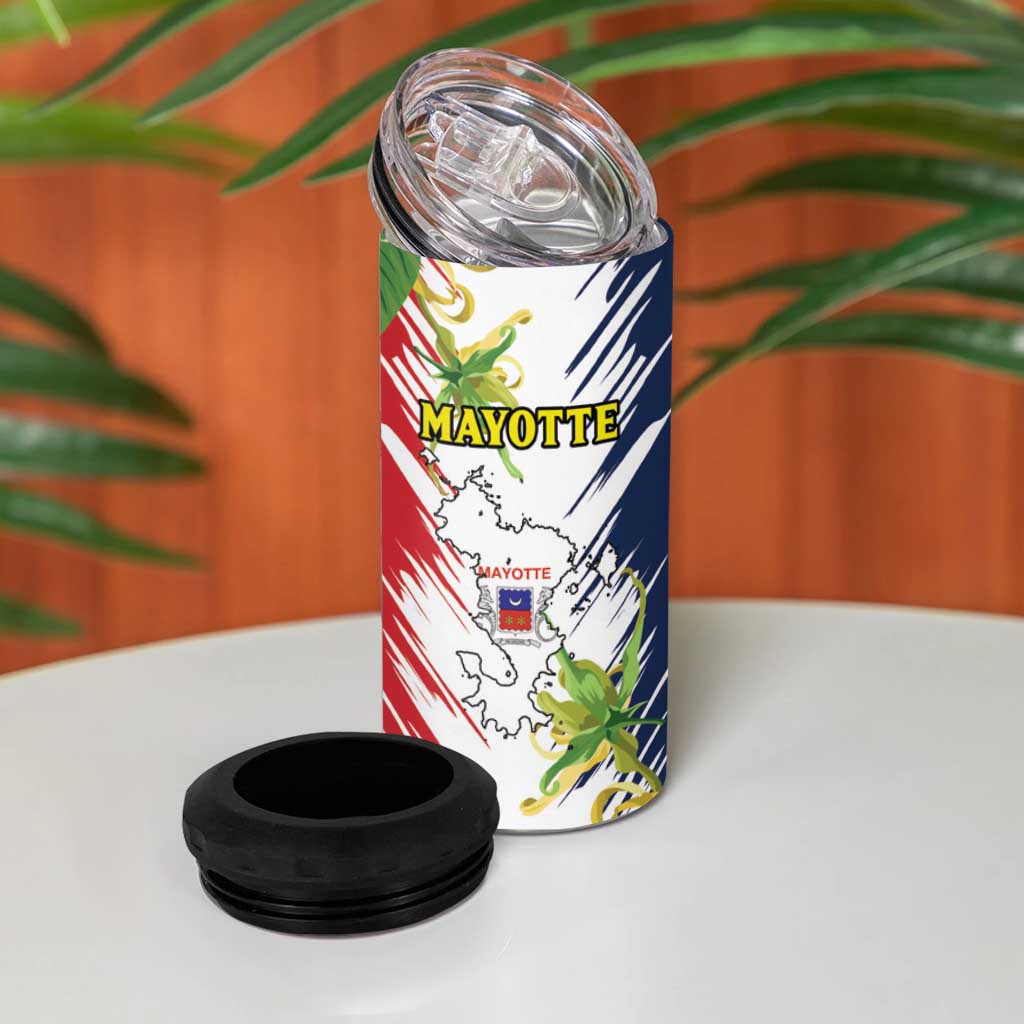 Afro Ra Hachiri 976 4 in 1 Can Cooler Tumbler Coat Of Arms France Flag Style