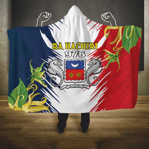 Afro Ra Hachiri 976 Hooded Blanket Coat Of Arms France Flag Style