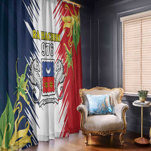 Afro Ra Hachiri 976 Window Curtain Coat Of Arms France Flag Style