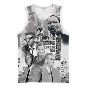 African-American History Month Basketball Jersey Civil Rights Leaders LT15