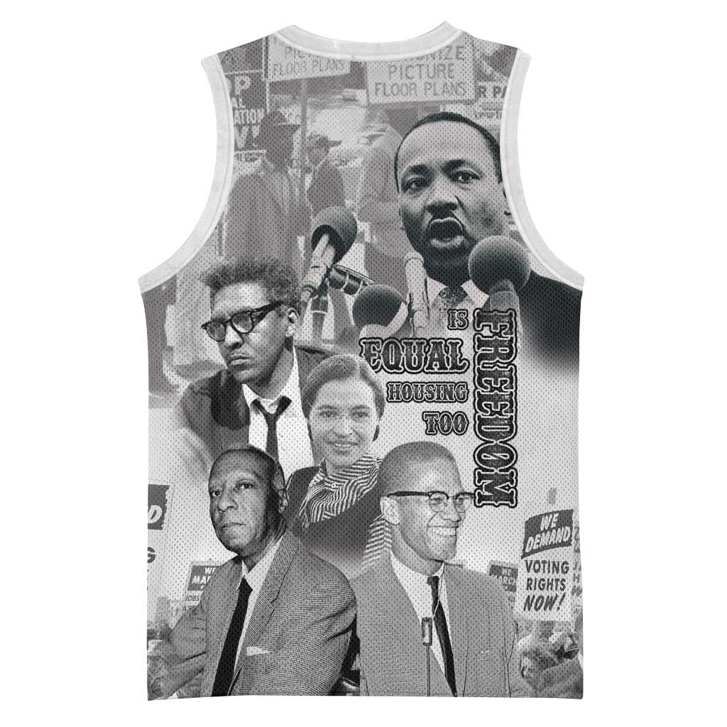 African-American History Month Basketball Jersey Civil Rights Leaders LT15