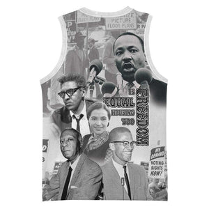 African-American History Month Basketball Jersey Civil Rights Leaders LT15