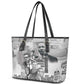 African-American History Month Leather Tote Bag Civil Rights Leaders