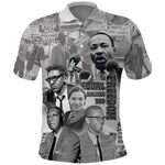 African-American History Month Polo Shirt Civil Rights Leaders