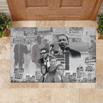 African-American History Month Rubber Doormat Civil Rights Leaders