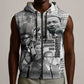 African-American History Month Sleeveless Zip Hoodie Civil Rights Leaders - African Pride