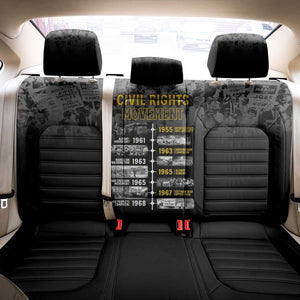 African-American History Month Back Car Seat Cover Civil Rights Movement
