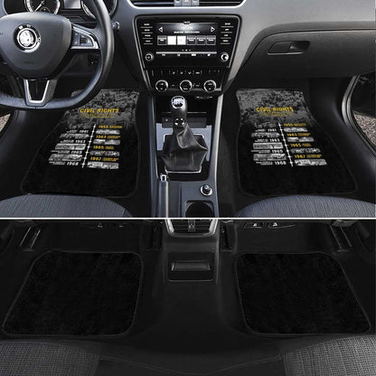 African-American History Month Car Mats Civil Rights Movement