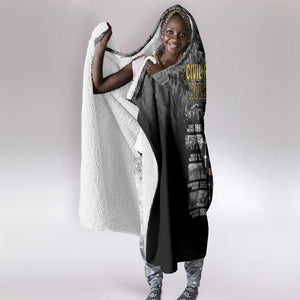 African-American History Month Hooded Blanket Civil Rights Movement