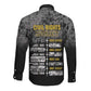 African-American History Month Long Sleeve Button Shirt Civil Rights Movement