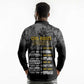 African-American History Month Long Sleeve Polo Shirt Civil Rights Movement