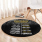 African-American History Month Round Carpet Civil Rights Movement