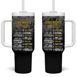 African-American History Month Tumbler With Handle Civil Rights Movement