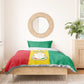 Personalised Afro Guinea Bedding Set Coat Of Arms Flag Style