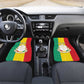 Personalised Afro Guinea Car Mats Coat Of Arms Flag Style