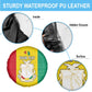 Personalised Afro Guinea Spare Tire Cover Coat Of Arms Flag Style
