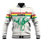 Custom Afro Guinee Football Baseball Jacket Go Syli National