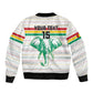 Custom Afro Guinee Football Bomber Jacket Go Syli National