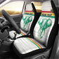 Custom Afro Guinee Football Car Seat Cover Go Syli National