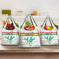 Custom Afro Guinee Football Grocery Bag Go Syli National