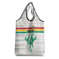 Custom Afro Guinee Football Grocery Bag Go Syli National