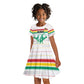 Custom Afro Guinee Football Kid Short Sleeve Dress Go Syli National