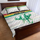 Custom Afro Guinee Football Quilt Bed Set Go Syli National