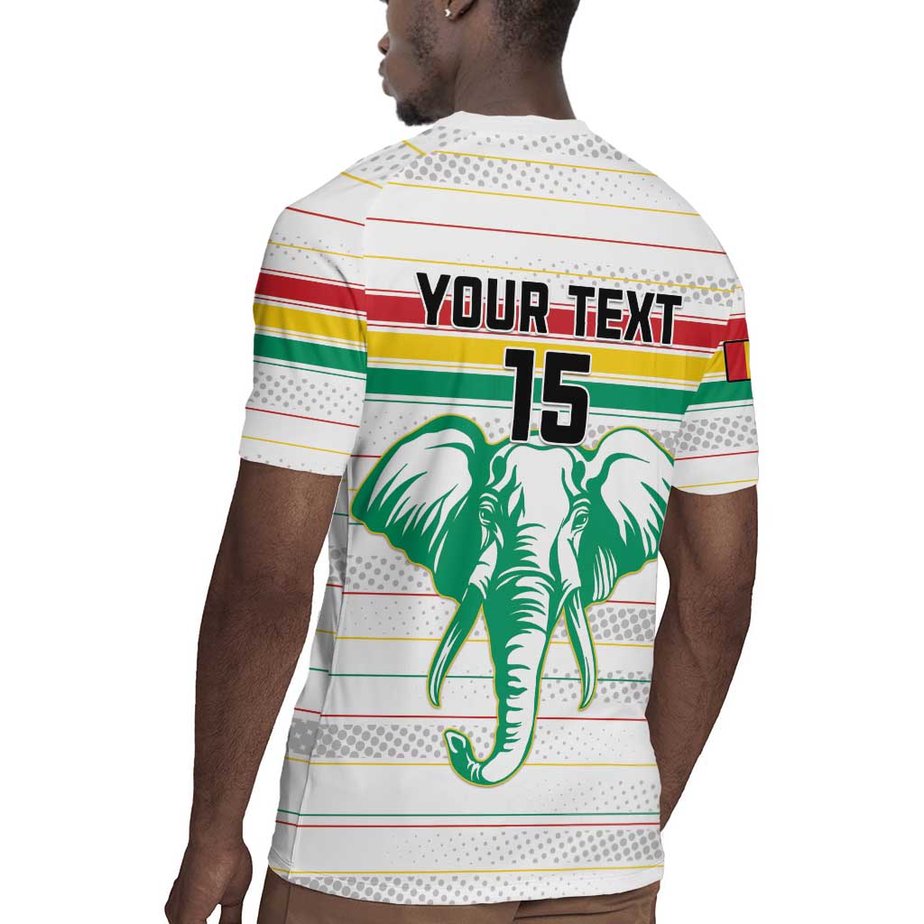 Custom Afro Guinee Football Rugby Jersey Go Syli National