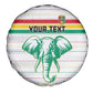 Custom Afro Guinee Football Spare Tire Cover Go Syli National