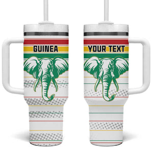Custom Afro Guinee Football Tumbler With Handle Go Syli National