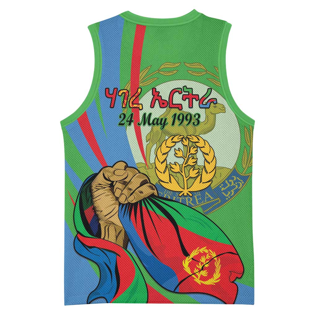 Happy Eritrea Independence Day Basketball Jersey 34th Anniversary LT15