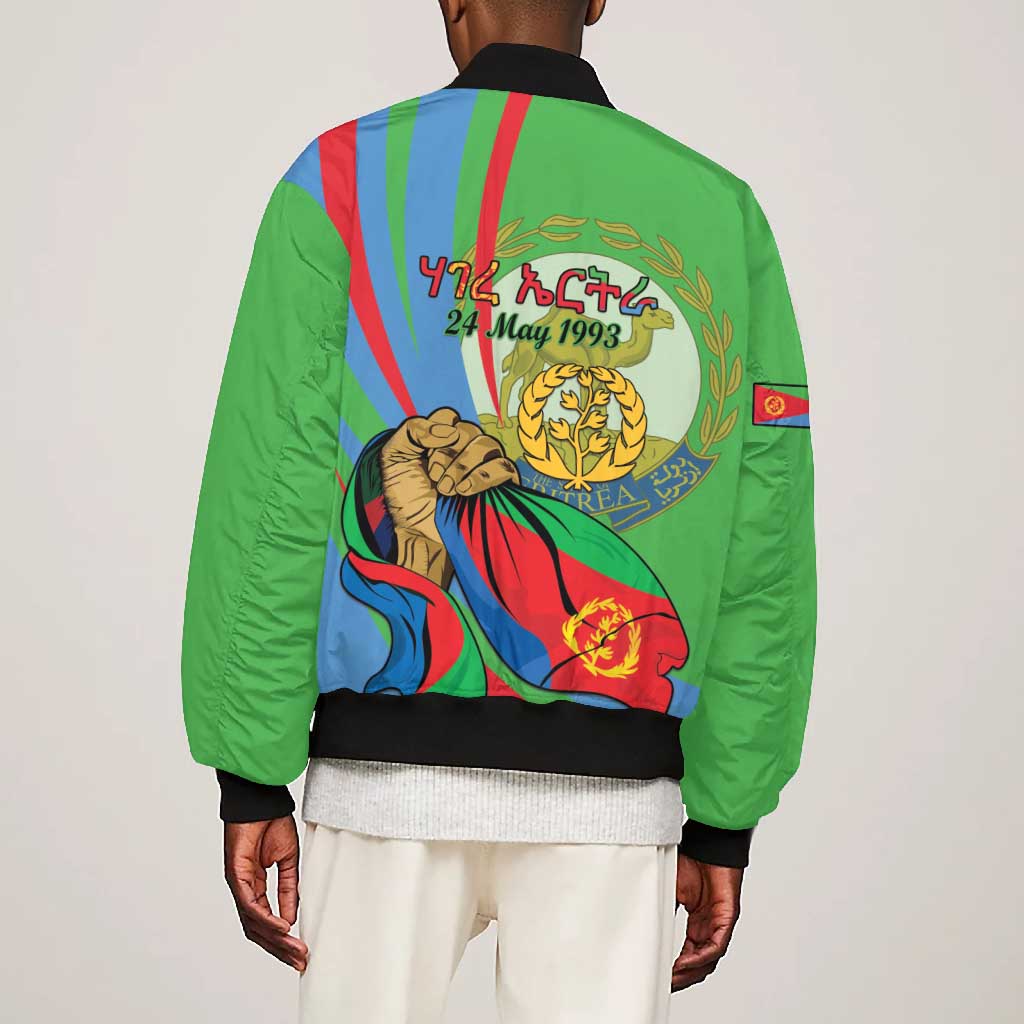 Happy Eritrea Independence Day Bomber Jacket 34th Anniversary