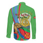 Happy Eritrea Independence Day Long Sleeve Button Shirt 34th Anniversary