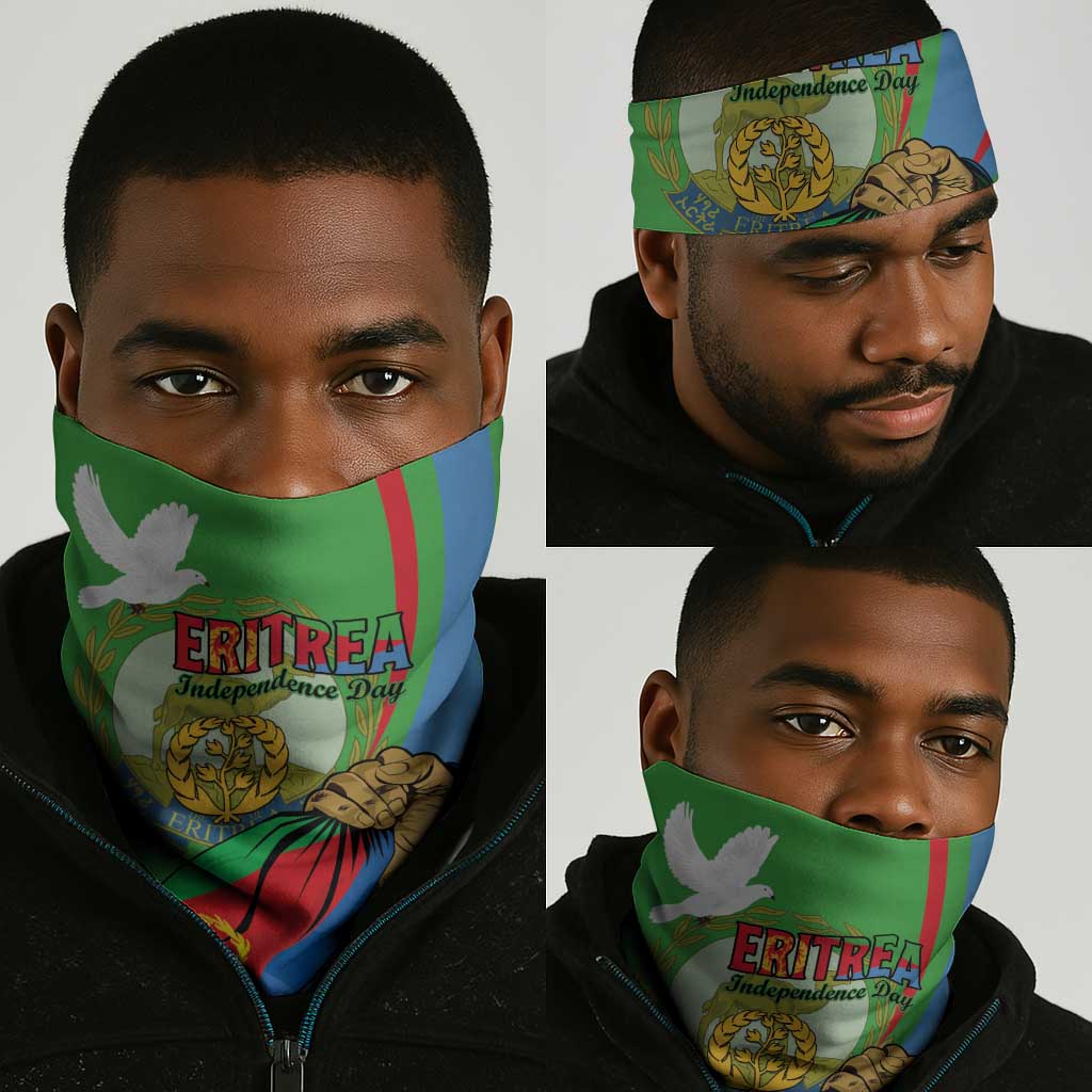 Happy Eritrea Independence Day Neck Gaiter 34th Anniversary LT15