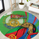 Happy Eritrea Independence Day Round Carpet 34th Anniversary