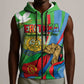 Happy Eritrea Independence Day Sleeveless Zip Hoodie 34th Anniversary - African Pride