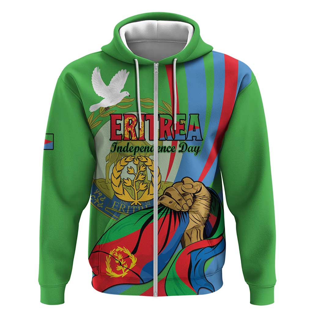 Happy Eritrea Independence Day Zip Hoodie 34th Anniversary