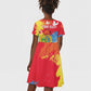 Personalised Eritrea Kid Short Sleeve Dress Happy Independence Day
