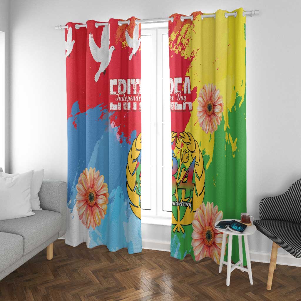 Eritrea Window Curtain Happy Independence Day
