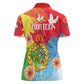 Personalised Eritrea Women Polo Shirt Happy Independence Day