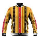 Eritrea Traditional Saho Mix Tilet Pattern Baseball Jacket