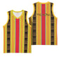 Eritrea Traditional Saho Mix Tilet Pattern Basketball Jersey LT15