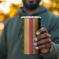 Eritrea Traditional Saho Mix Tilet Pattern 4 in 1 Can Cooler Tumbler