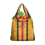 Eritrea Traditional Saho Mix Tilet Pattern Grocery Bag