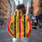 Eritrea Traditional Saho Mix Tilet Pattern Hoodie