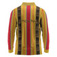 Eritrea Traditional Saho Mix Tilet Pattern Long Sleeve Polo Shirt