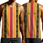 Eritrea Traditional Saho Mix Tilet Pattern Men Tank Top