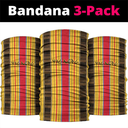 Eritrea Traditional Saho Mix Tilet Pattern Neck Gaiter LT15