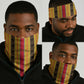 Eritrea Traditional Saho Mix Tilet Pattern Neck Gaiter LT15
